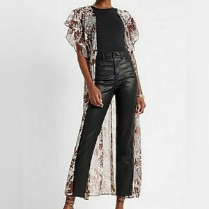 EXPRESS Short Sleeve Kimona, Sz S/M, NWT
